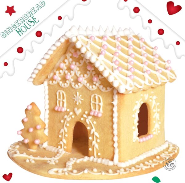 Gingerbread huis koekjes uitstekerset 5 delig - Afbeelding 5